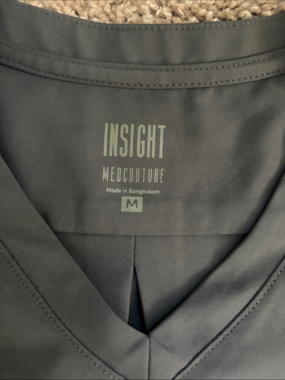 MEDCOUTURE Gray Insight Scrub Set - Picture 6 of 6